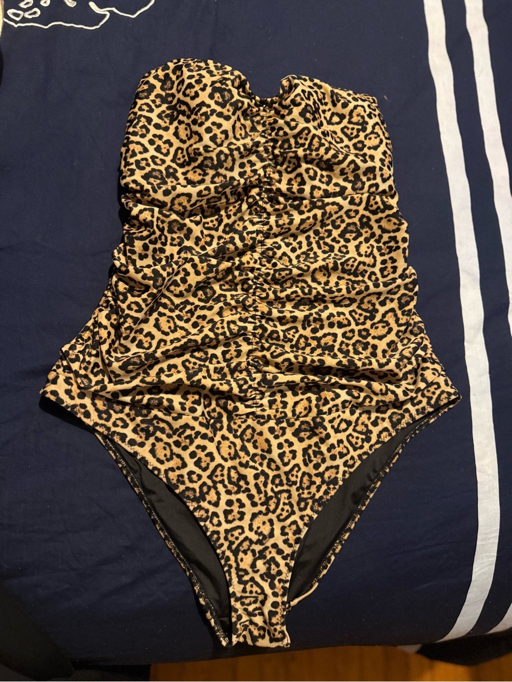 Zara Leopard Print Bathing Suit - Picture 3 of 5